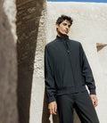 Blouson col montant noir - IZAC
