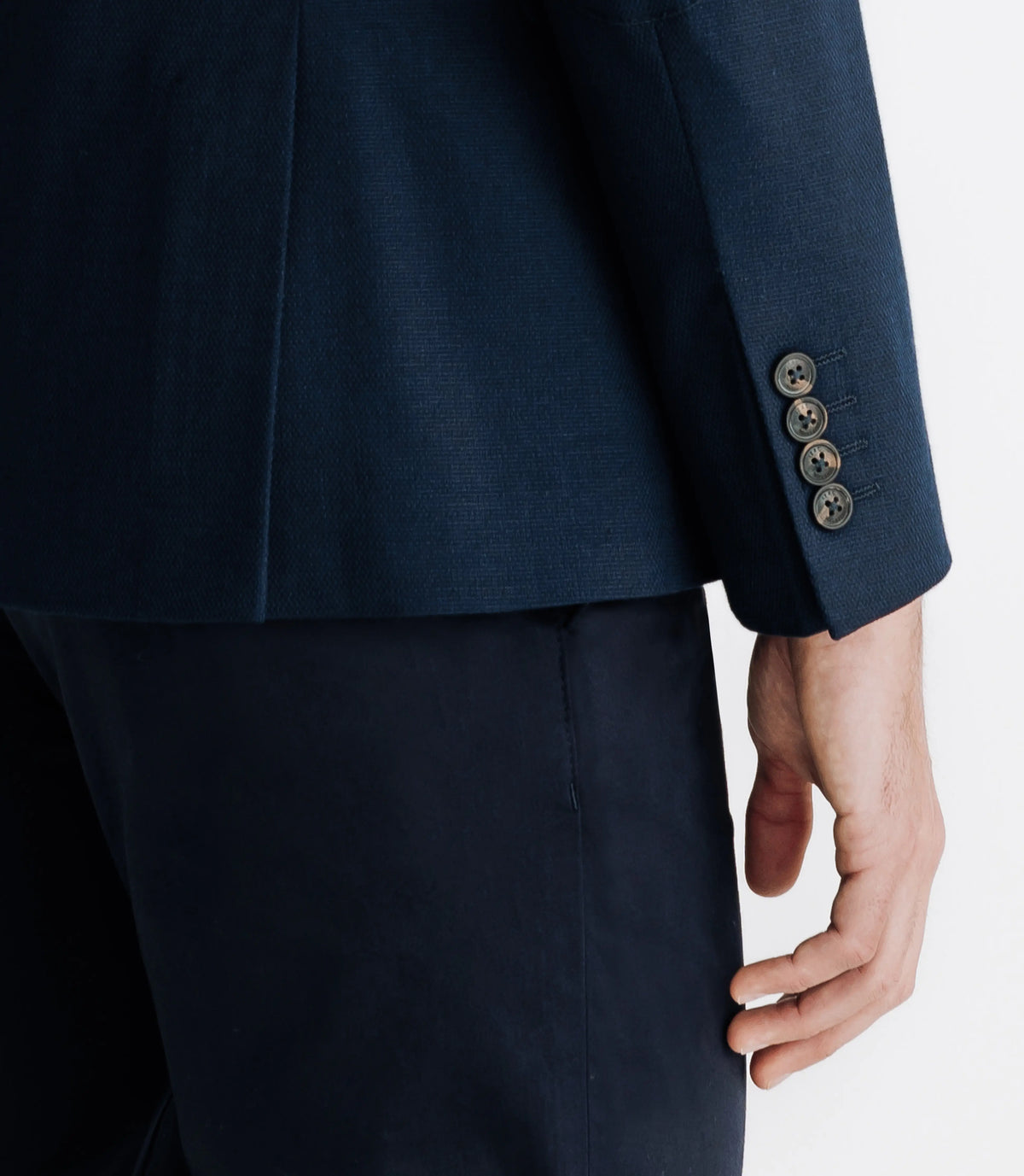 Veste casual 2 boutons marine - IZAC