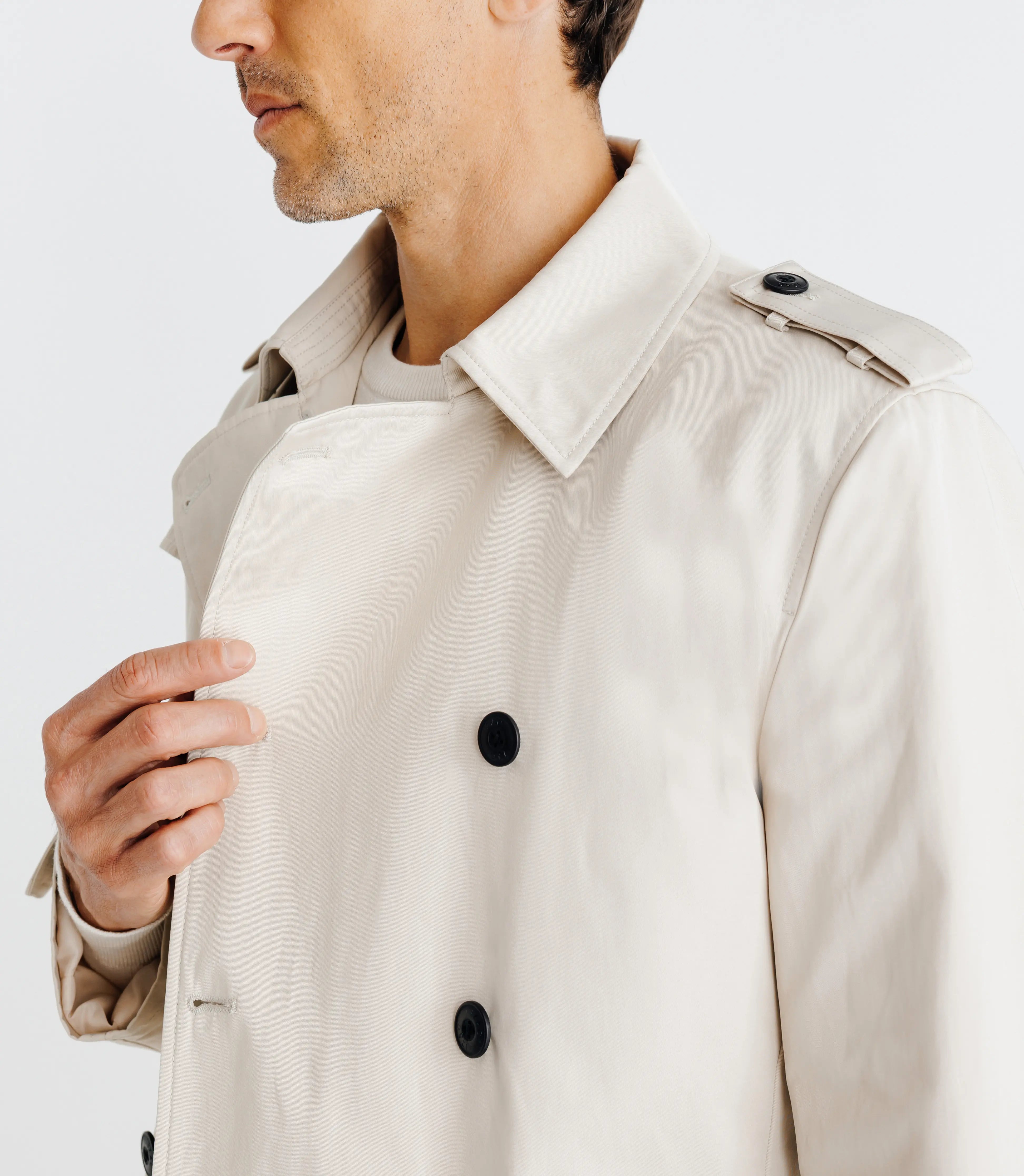 Manteau trench beige - IZAC