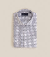 Chemise col italien regular écrue - IZAC