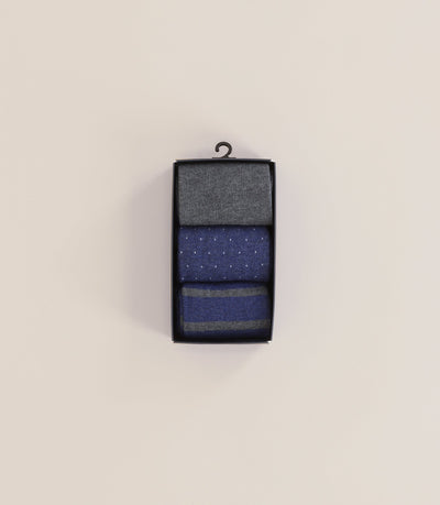 Boite de chaussettes grises - IZAC