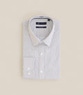 Chemise ville imprimée beige - IZAC