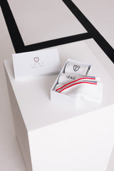 Boite de chaussettes avec logo blanc - IZAC
