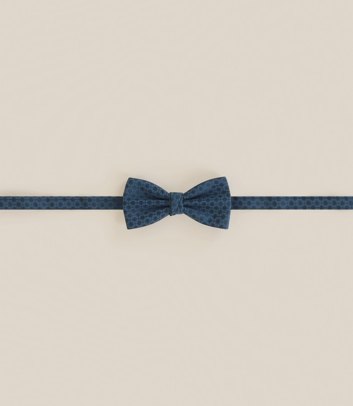 Noeud papillon à motifs bleu vert - IZAC