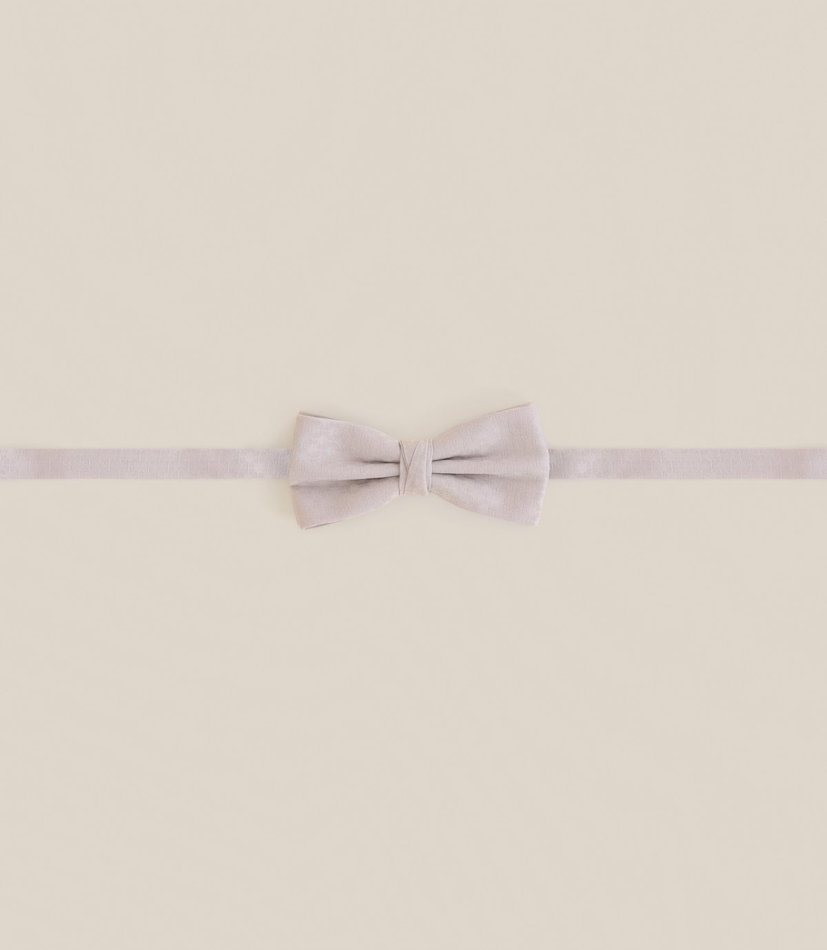 Noeud papillon à motifs beige - IZAC