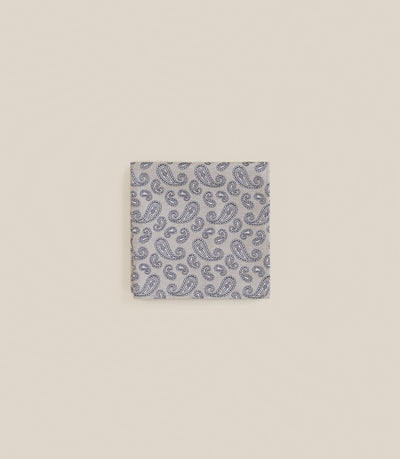 Pochette paisley beige - IZAC