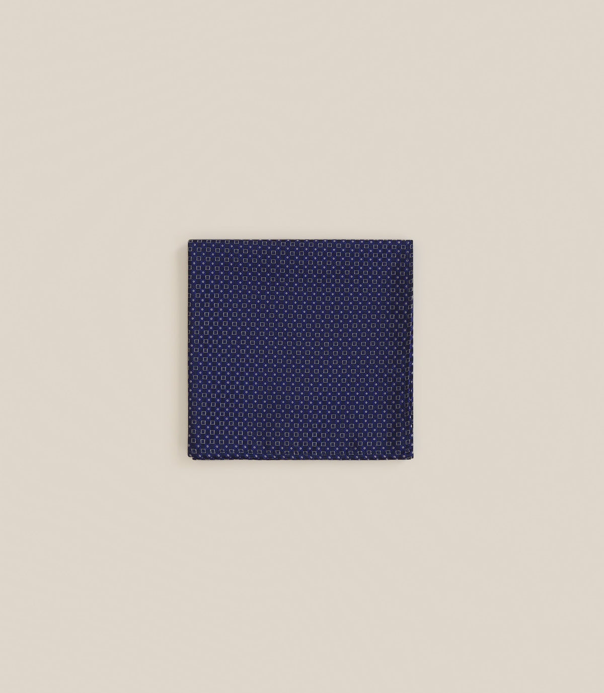 Pochette à motifs bleue - IZAC