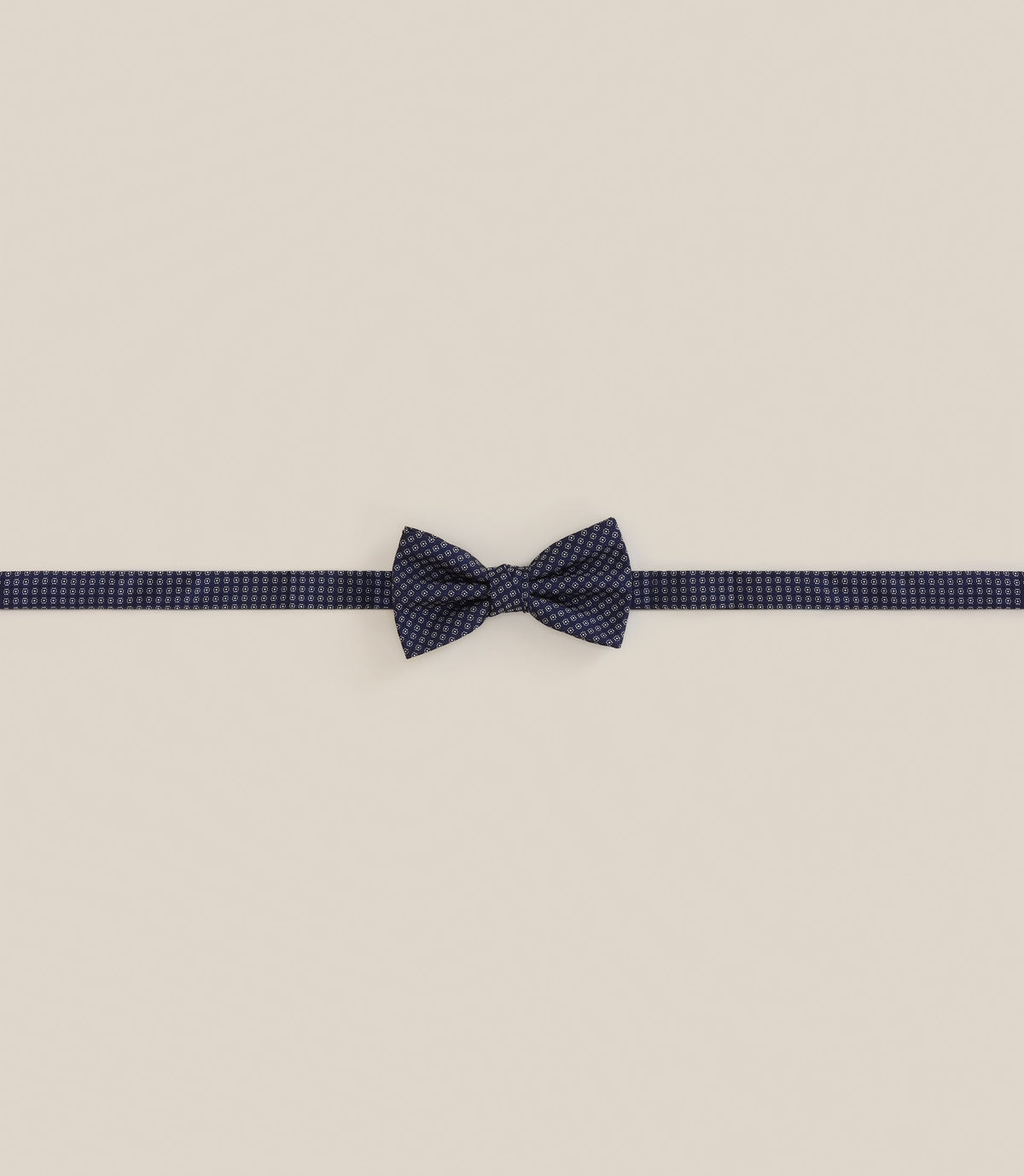 Noeud papillon tissu fantaisie marine - IZAC