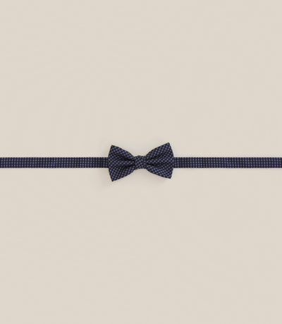 Noeud papillon tissu fantaisie marine - IZAC