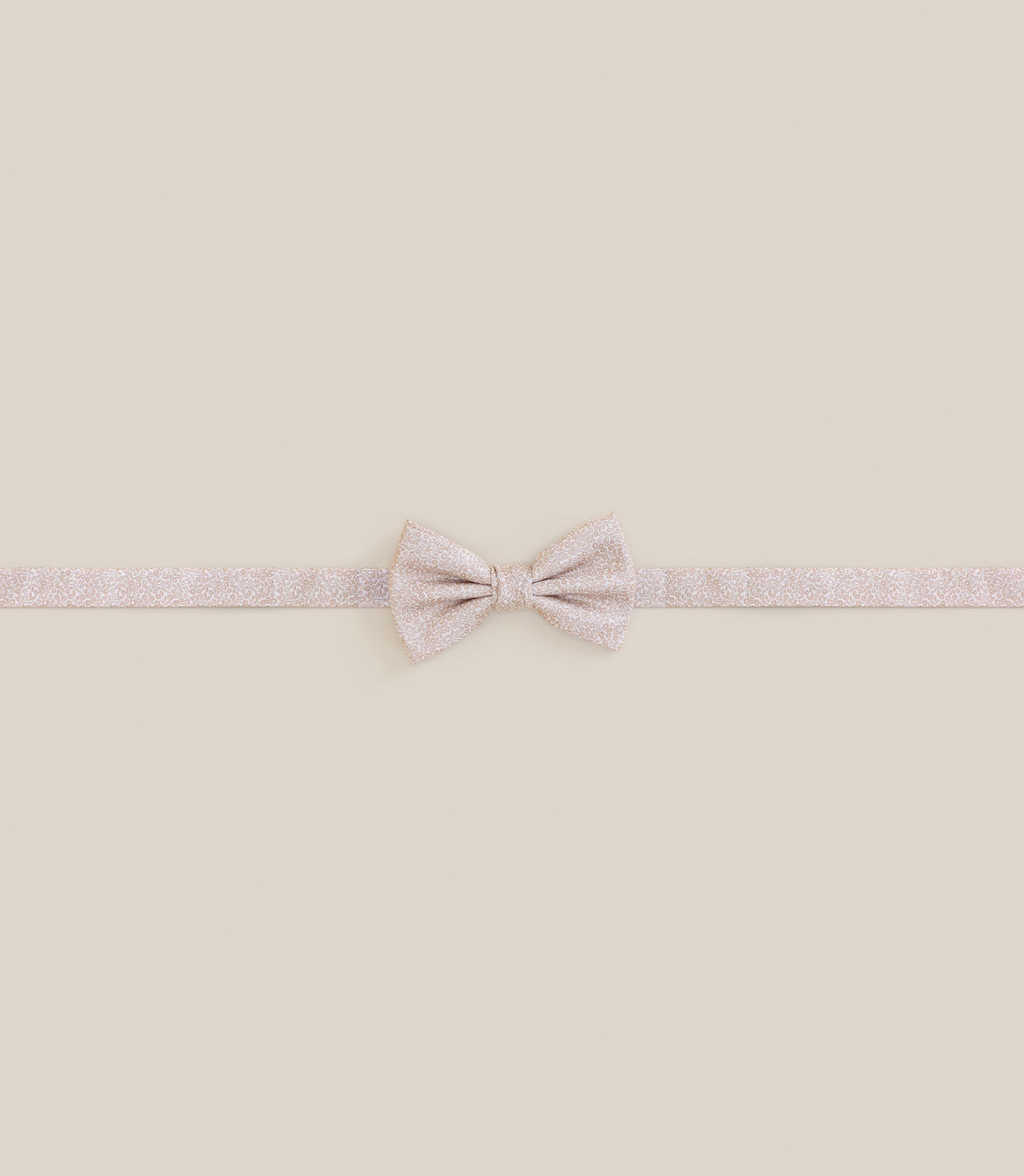 Noeud papillon beige - IZAC