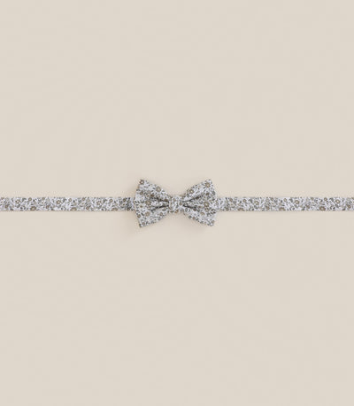 Noeud papillon fantaisie beige - IZAC