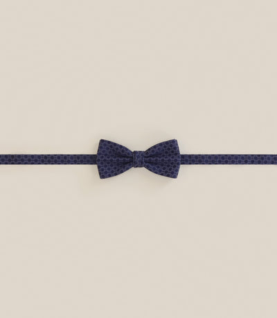 Noeud papillon à motifs bleu - IZAC