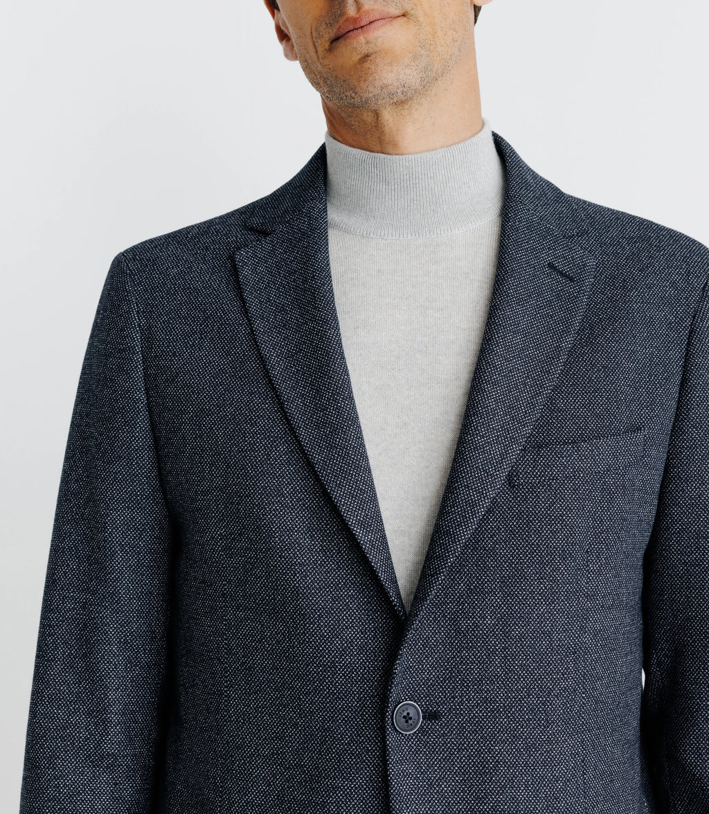 Veste casual 2 boutons marine - IZAC