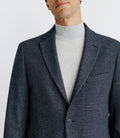 Veste casual 2 boutons marine - IZAC