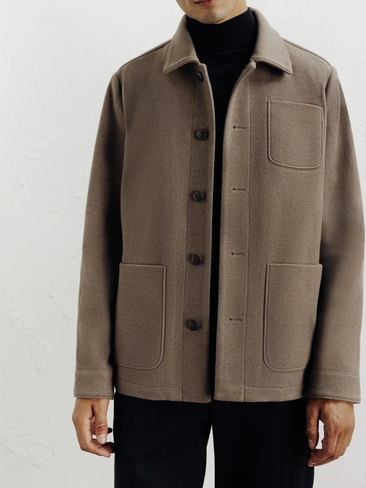Veste casual 3 poches taupe - IZAC