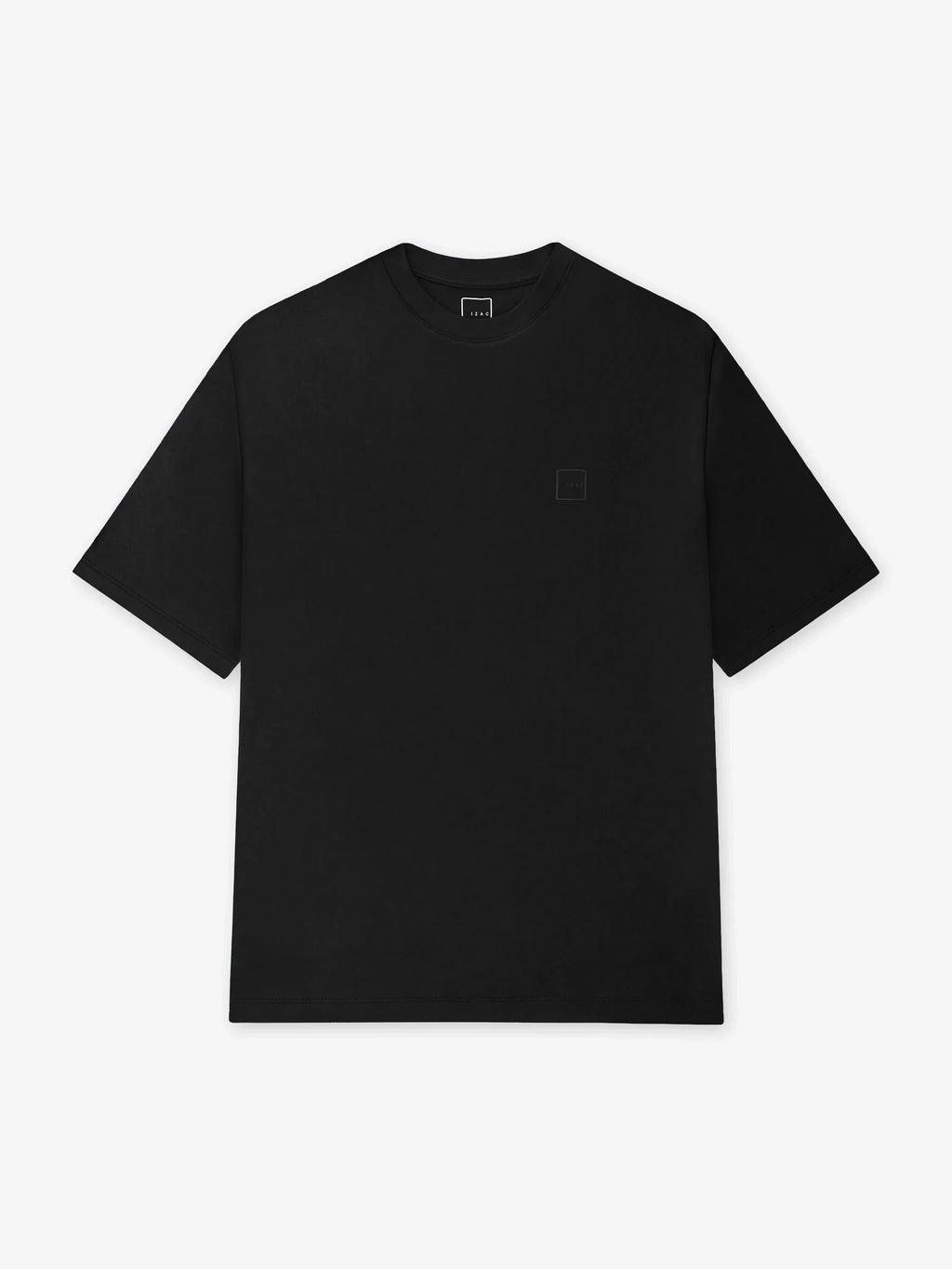 T-shirt à manches courtes oversize noir - IZAC