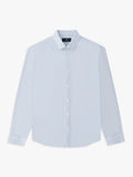 Chemise slim en maille jersey denim - IZAC