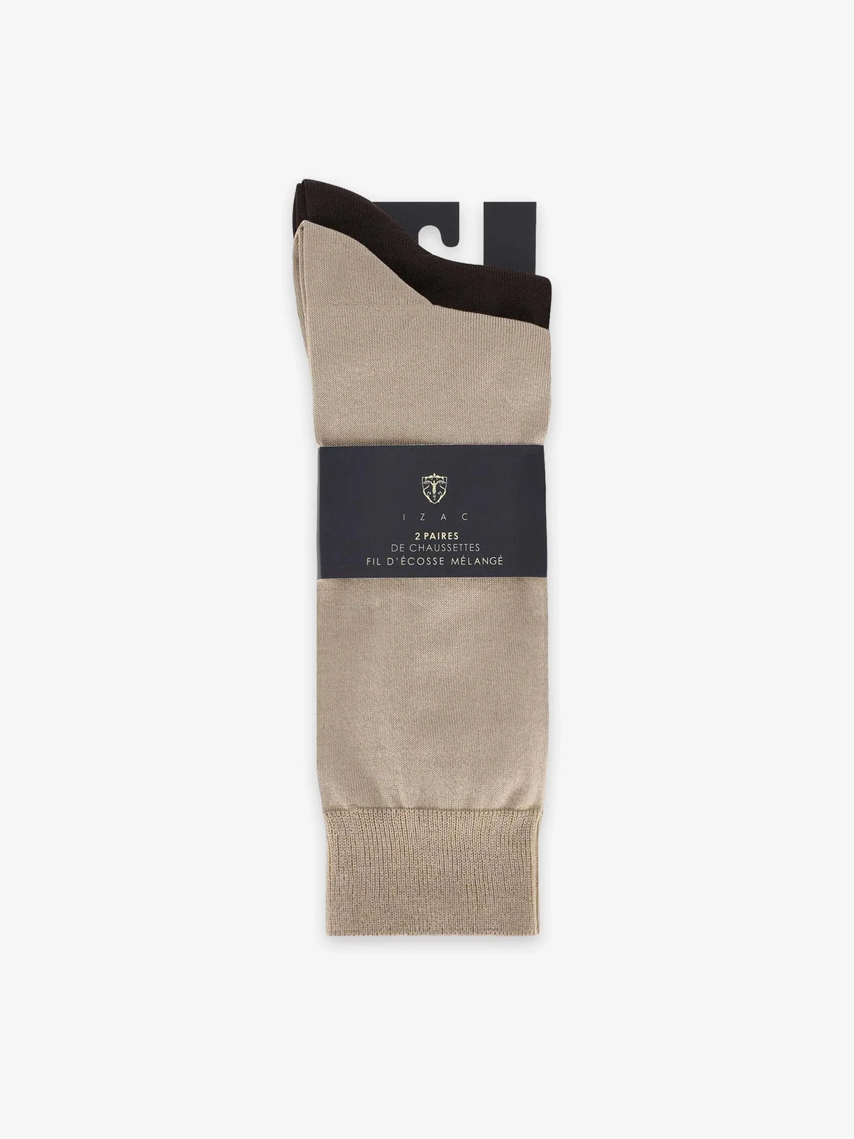 Pack de chaussettes beige - IZAC