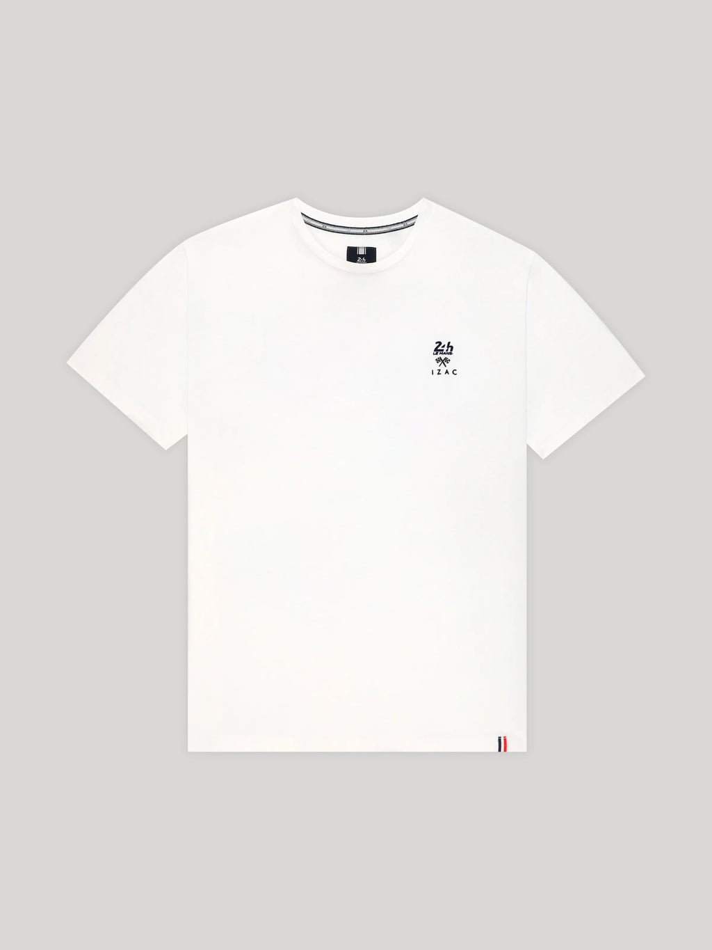 T-shirt col rond blanc 24h Le Mans - IZAC