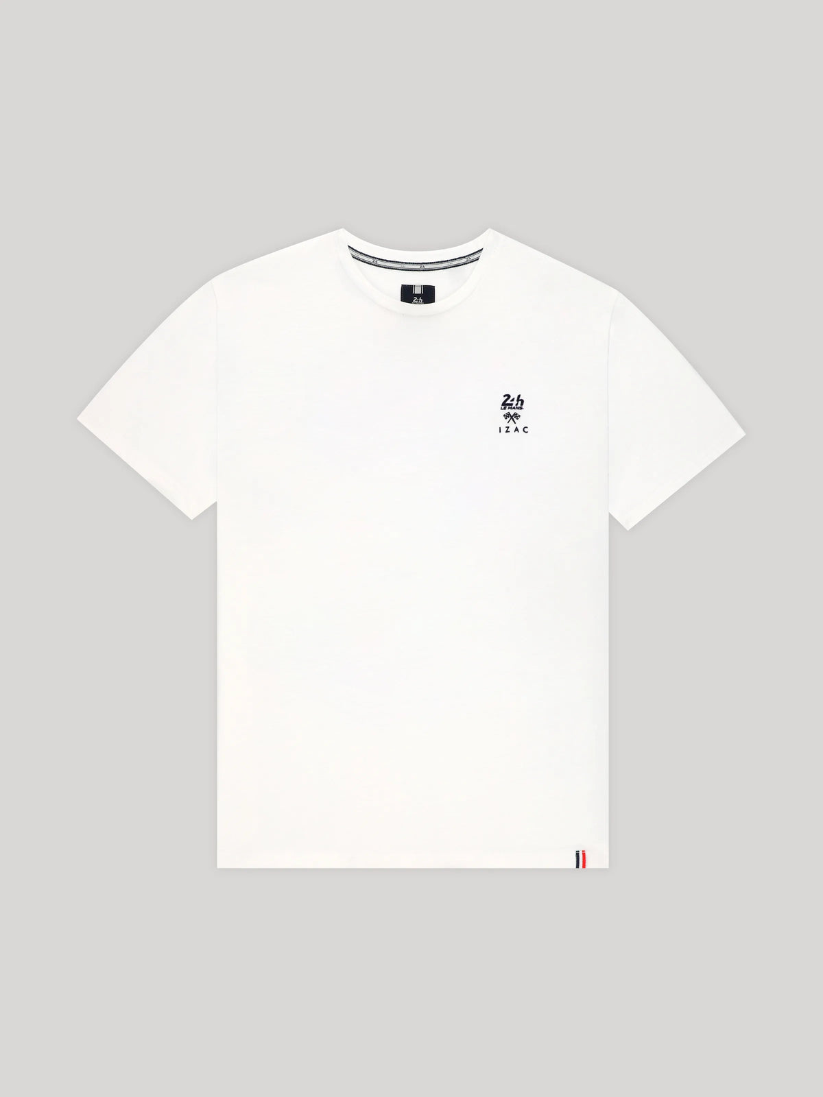 T-shirt col rond blanc 24h Le Mans - IZAC