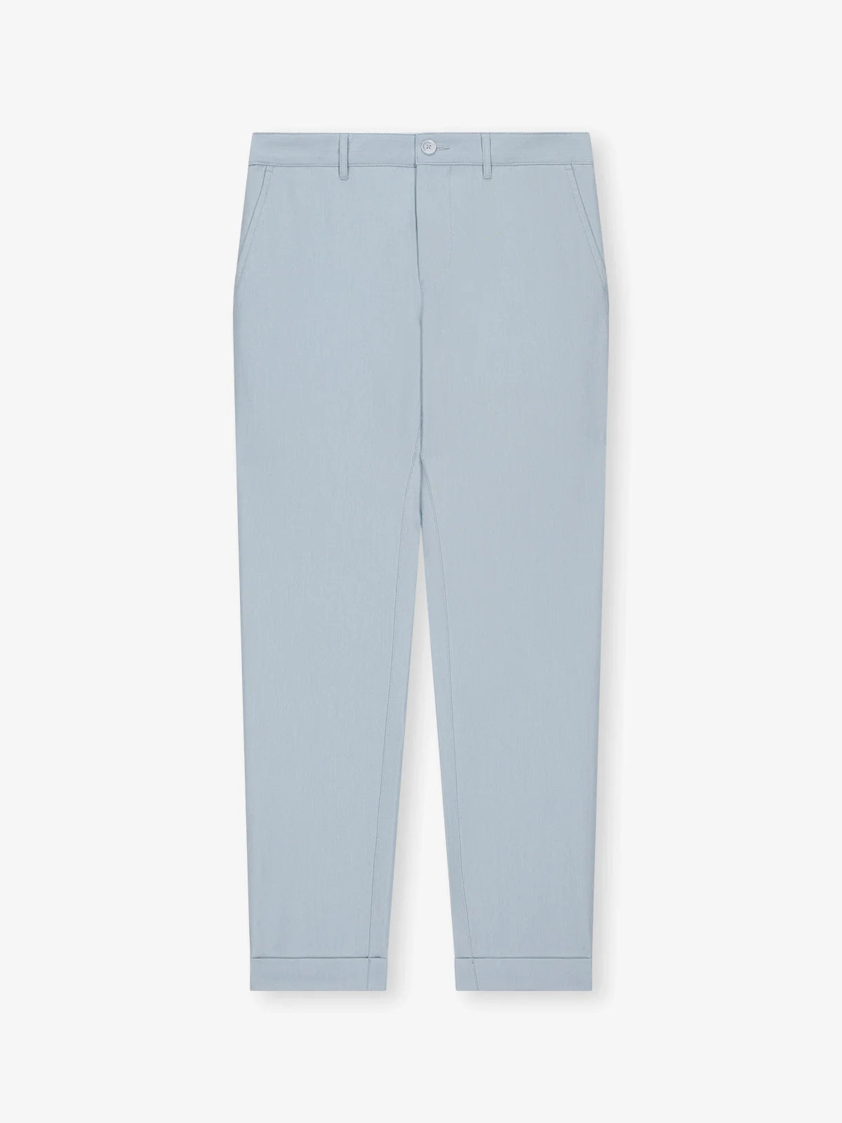 Pantalon avec taille élastiquée bleu - IZAC