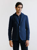 Veste en maille marine - IZAC