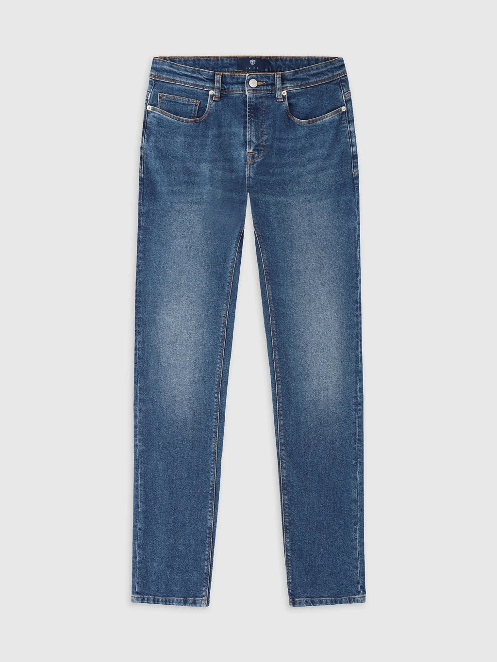 Jean 5 poches bleu moyen - IZAC