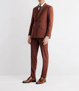 Costume croisé cannelle - IZAC