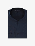 Chemise col philosophe marine - IZAC