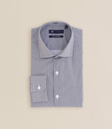 Chemise regular 100% coton marine - IZAC