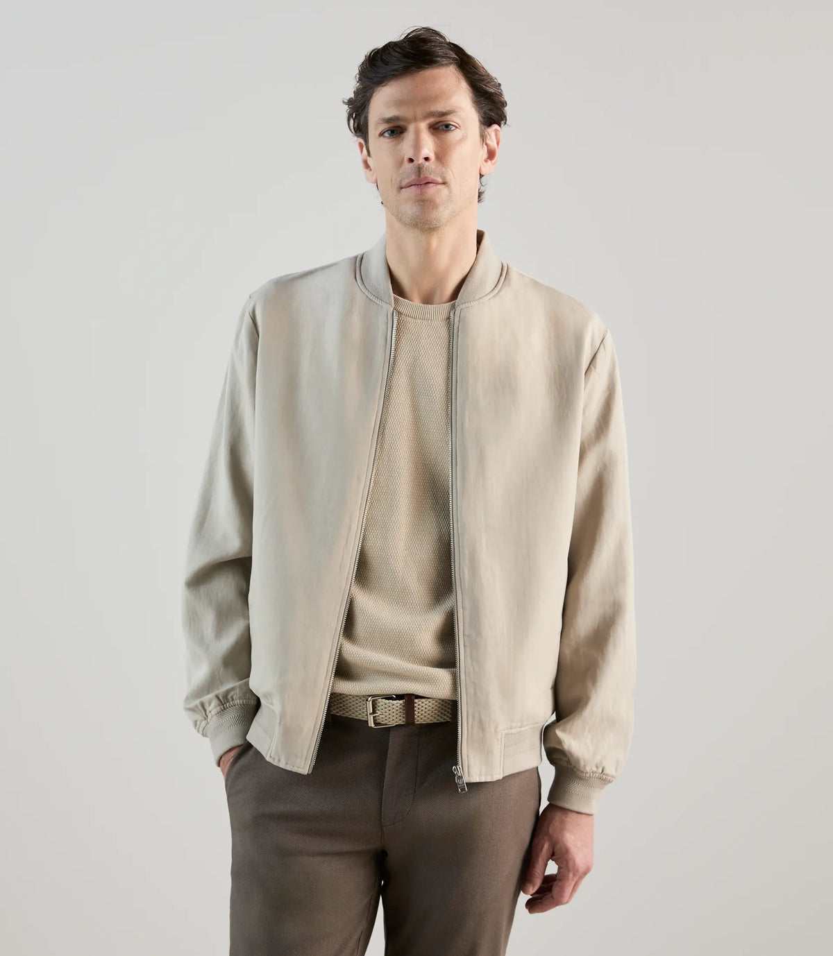 Blouson col teddy mastic - IZAC