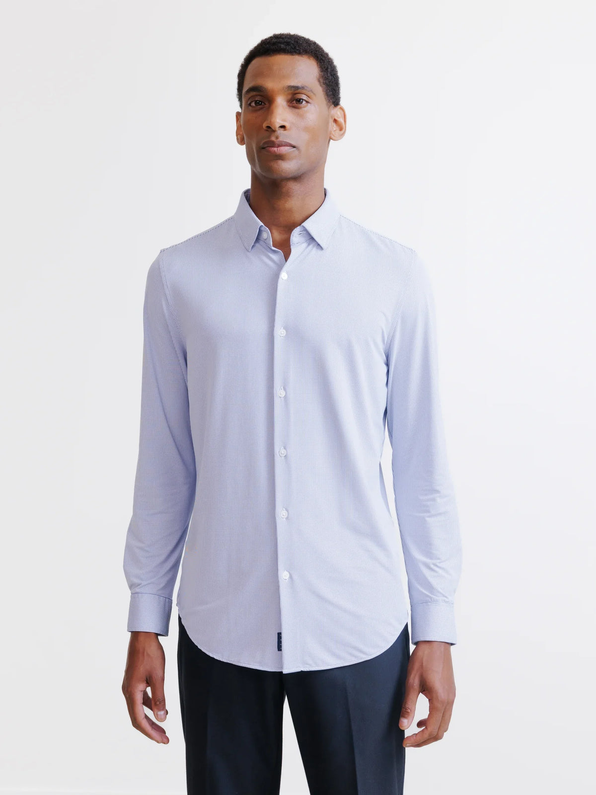 Chemise en maille ciel - IZAC