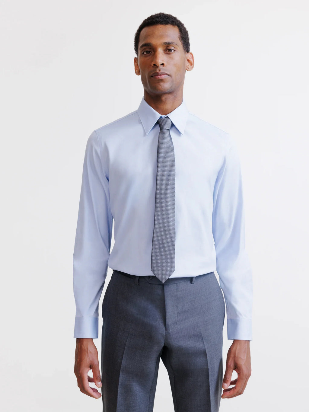 Chemise col français ciel - IZAC
