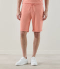 Bermuda en maille orange - IZAC