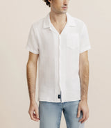 Chemise gaze de coton blanche - IZAC