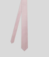 Cravate unie rose - IZAC