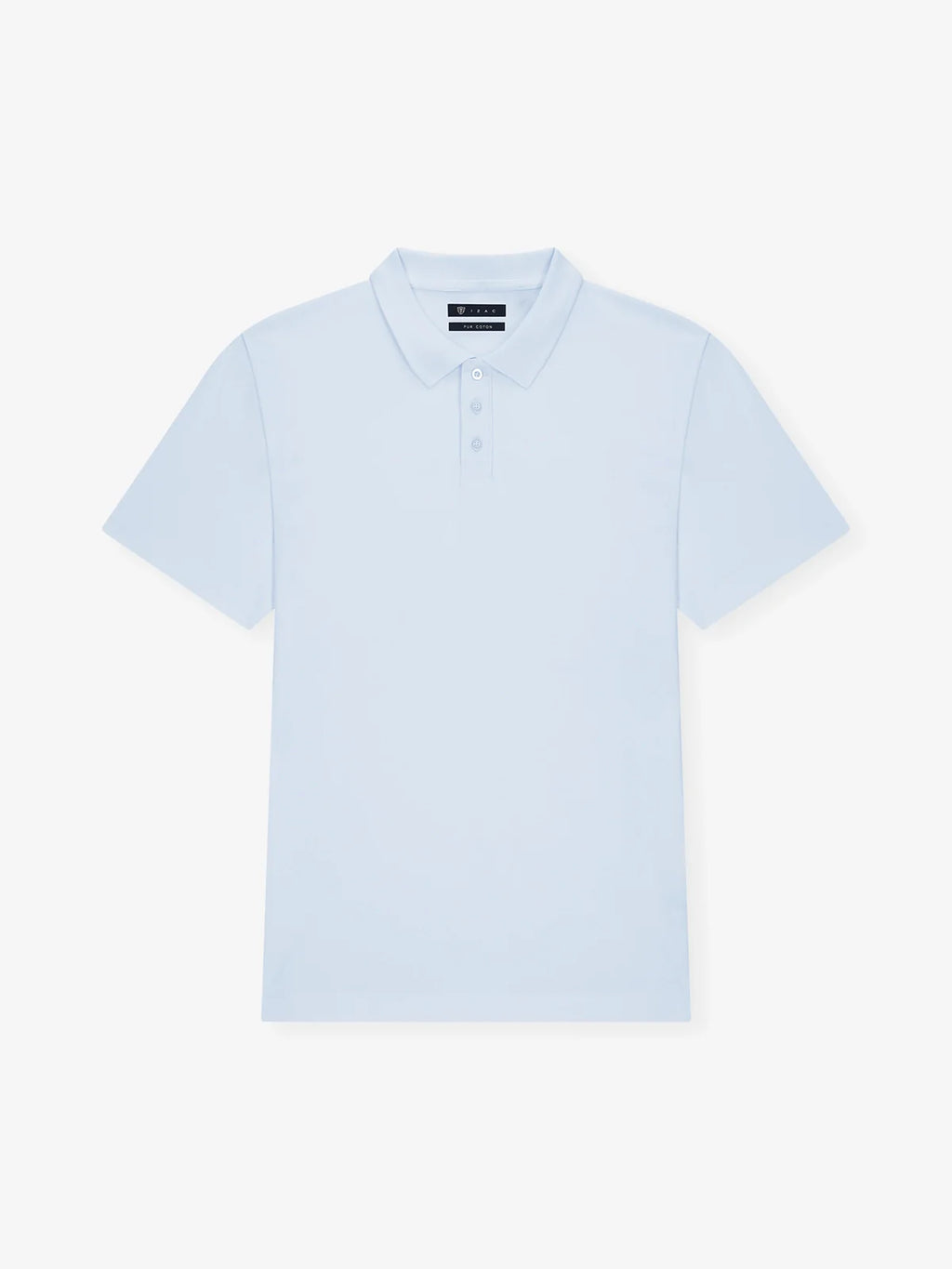 Polo boutonné ciel - IZAC