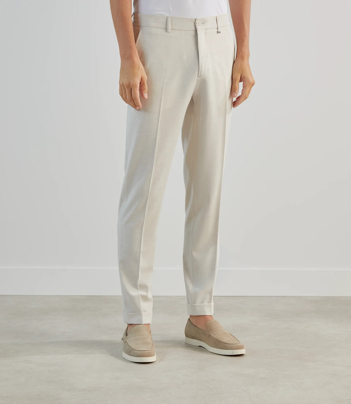 Pantalon casual écru - IZAC