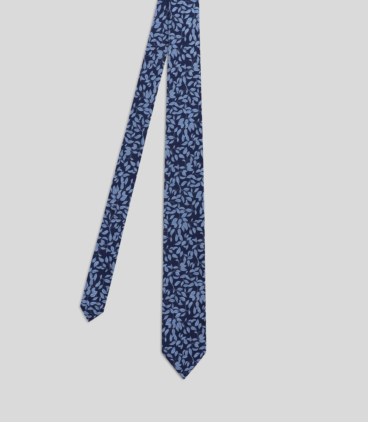 Cravate fantaisie bleue - IZAC