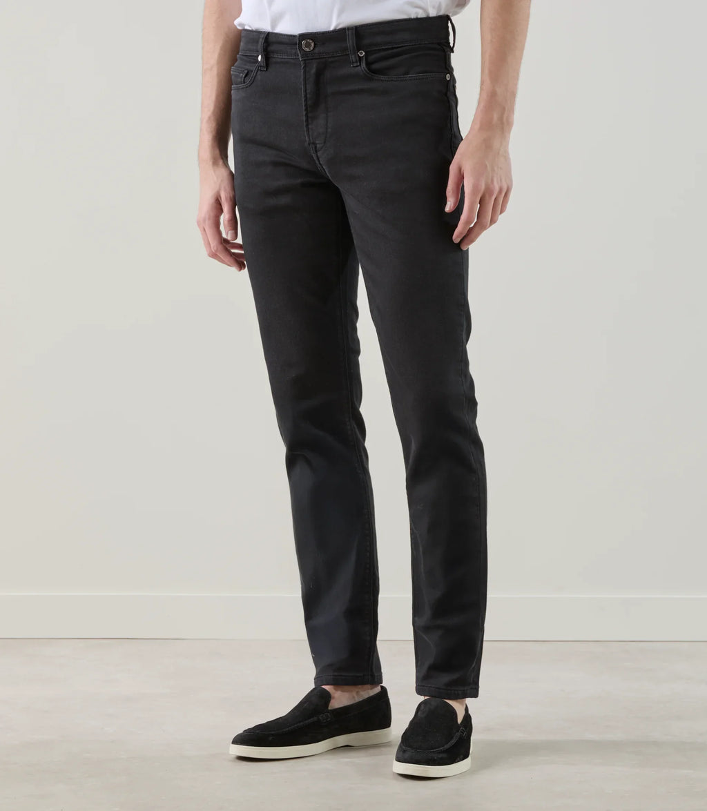 Jean 5 poches stretch noir - IZAC