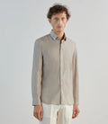 Chemise 100% lin sable - IZAC