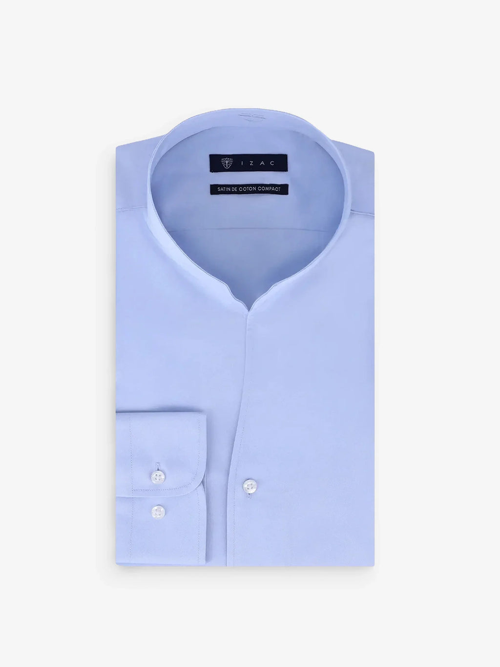 Chemise col philosophe ciel - IZAC