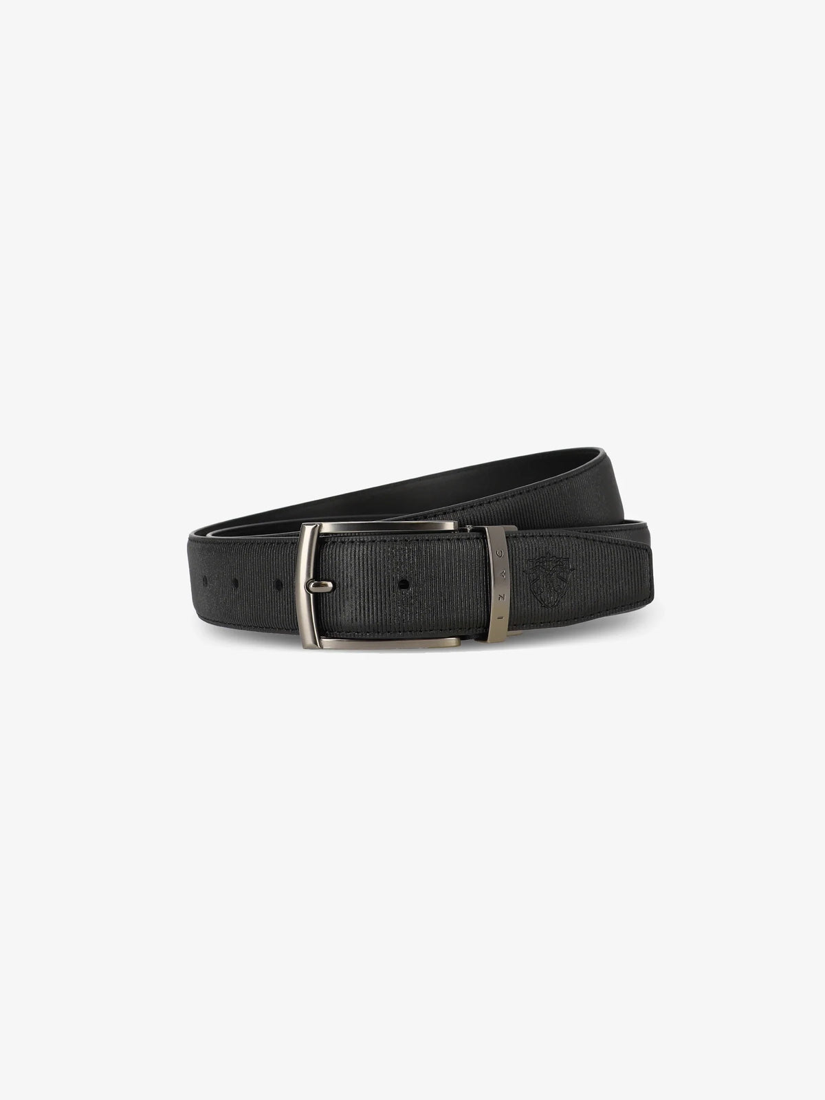 Ceinture réversible noire - IZAC