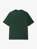 T-shirt à manches courtes oversize vert f - IZAC