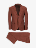 Costume 2 boutons terracotta - IZAC