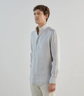 Chemise 100% lin grise - IZAC