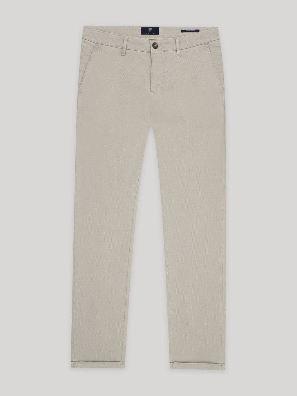 Pantalon imprimé beige - IZAC