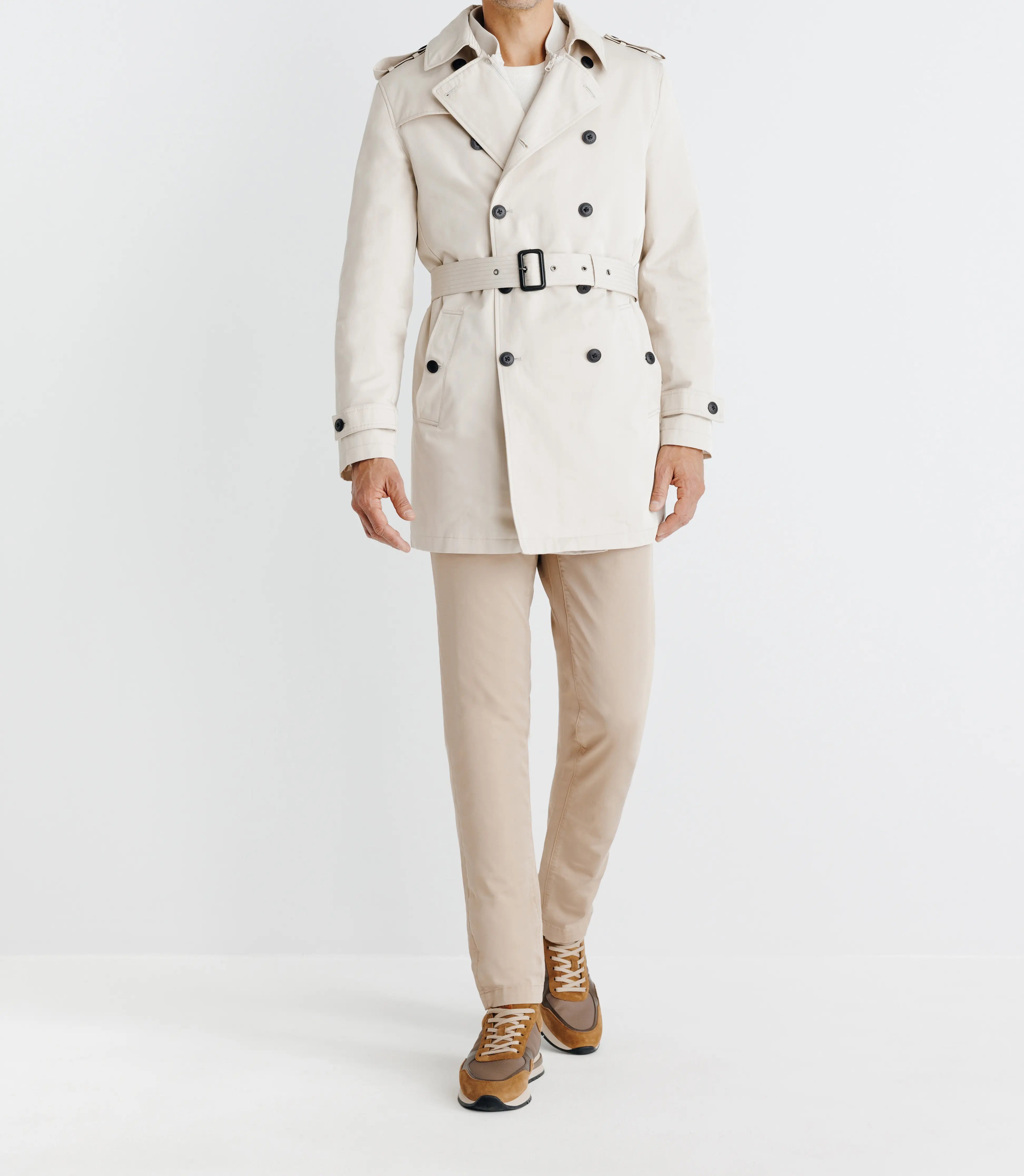 Manteau trench beige - IZAC