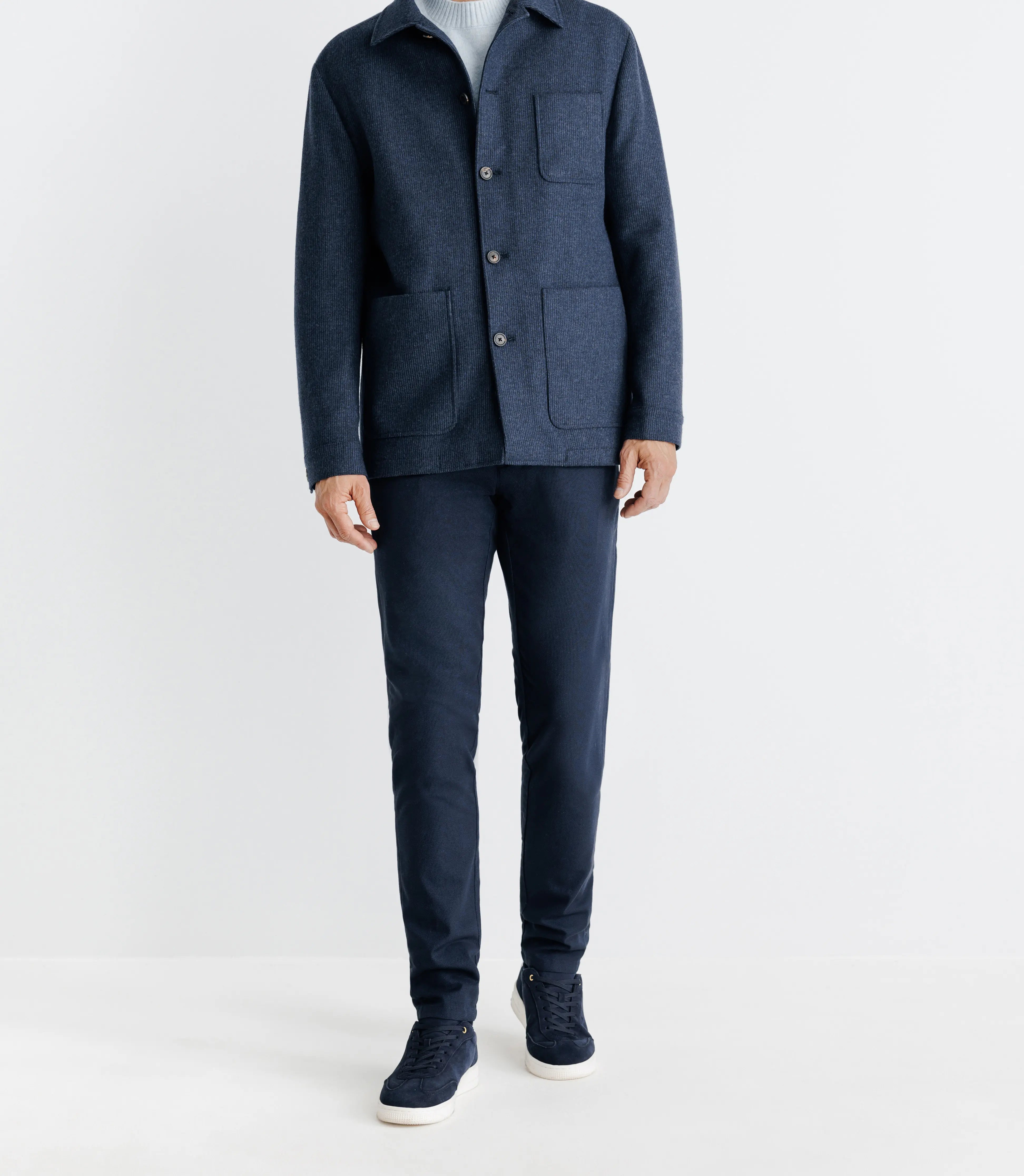 Veste casual bleue - IZAC