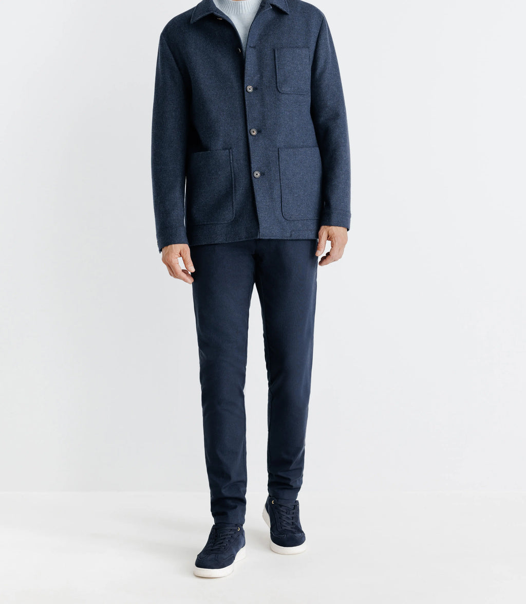 Veste casual bleue - IZAC